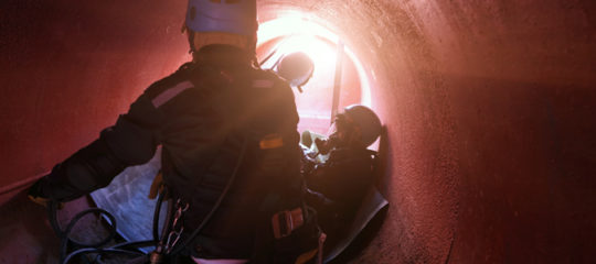 Travaux en espaces confinés
