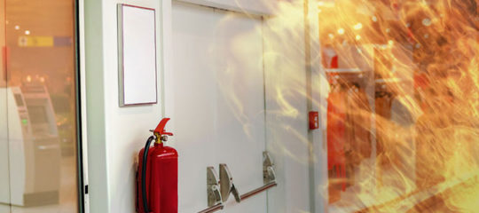 Porte coupe feu