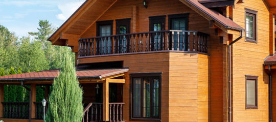 Maison en bois moderne