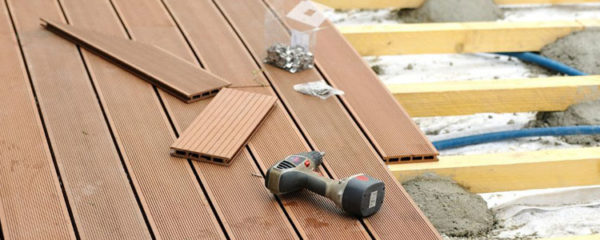 Construction de terrasse
