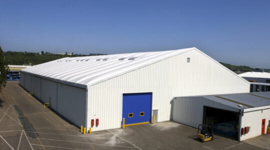 hangar démontable